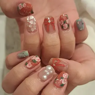 ネイル Nail mood デザイン持ち込みokのネイルデザイン