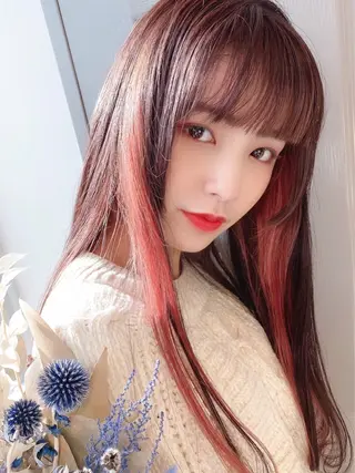 セミロング カラー Say. Reeのヘアスタイル