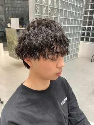 メンズ 無料ショートモデル 募集中❗️秋山ひらいのヘアスタイル