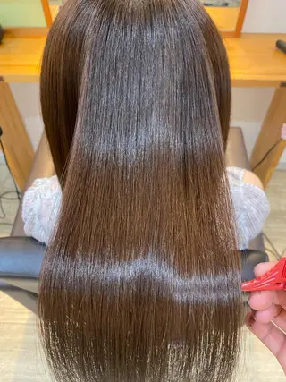 ロング カラー 和歌山髪質改善 那須優太のヘアスタイル