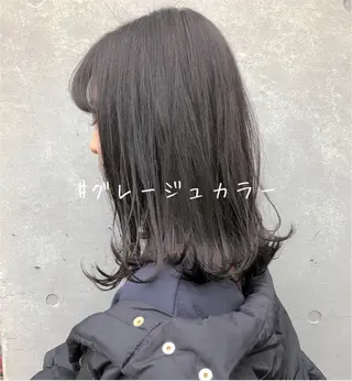 ミディアム ⭐️DAIKI⭐️ ハイトーン/髪質改善のヘアスタイル