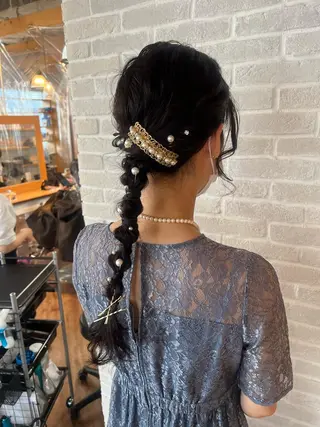 ロング ヘアアレンジ Topstylist YUKIのヘアスタイル
