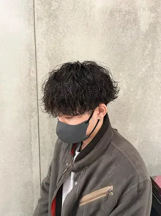 ショート パーマ メンズ 瀧野 翔吾【メンズ特化】のヘアスタイル