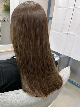 ロング カラー liL  hair サトウリョウタのヘアスタイル