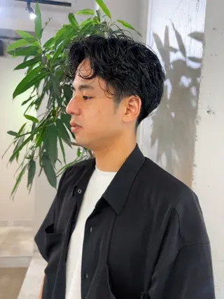 ショート パーマ メンズ ボブとパーマの達人 /美容室難民の方是非のヘアスタイル
