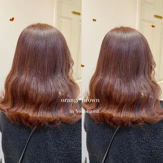 ミディアム カラー シールエクステ横浜 🐏☁️miminaのヘアスタイル
