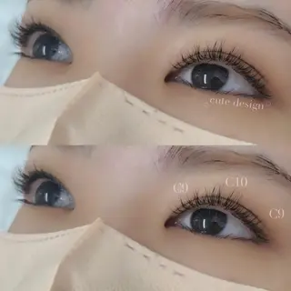 マツエク・マツパ 宮﨑 咲のマツエク・マツパデザイン