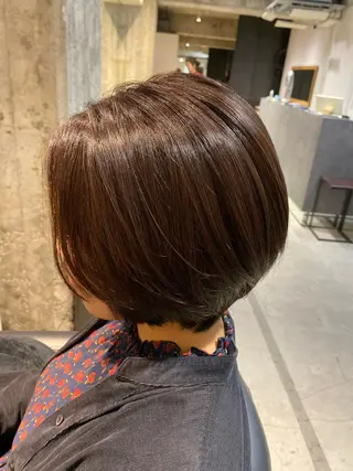 ショート カラー 髪質改善ULTOWA ✨松井　美幸のヘアスタイル