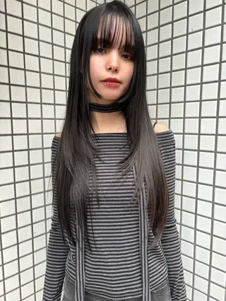 ロング YUJIN 似合わせメンズカットのヘアスタイル