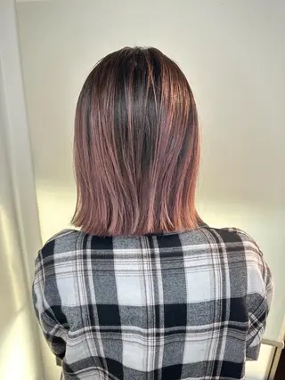 ショート カラー ブリーチカラー🫧 森　凪沙のヘアスタイル