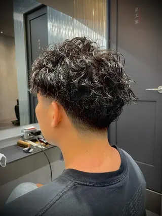 パーマ メンズ メンズパーマ特化型 🔥URITAのヘアスタイル