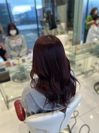 カラー Earth山形店 アサカのヘアスタイル