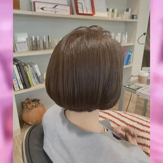 ショート カラー パーマ・レイヤー 髪質改善・TANIのヘアスタイル