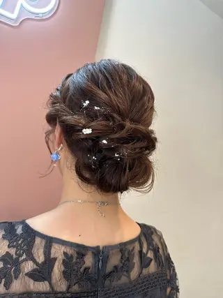 ロング ヘアアレンジ pep natsumiのヘアスタイル