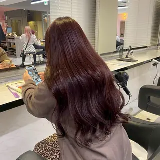 ロング カラー 🤍透明感·ツヤ感 カラー/mai‎🤍のヘアスタイル