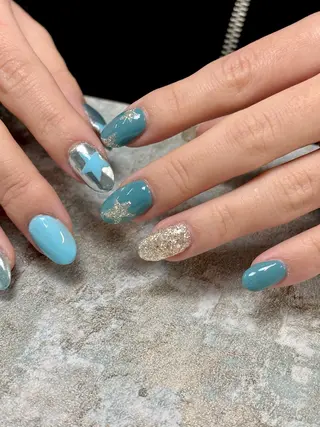 ネイル Qmu nail まりなのネイルデザイン