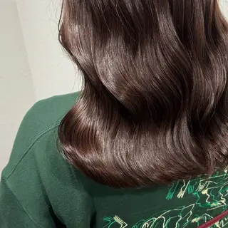セミロング カラー shiho .のヘアスタイル