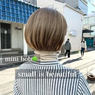ショート カラー 黒崎 勝巳のヘアスタイル
