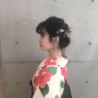 ヘアアレンジ 🇰🇷韓国風艶髪✨ 髪質改善 倉岡しおんのヘアスタイル