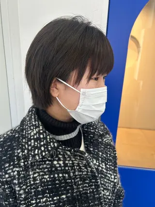 ショート カラー 久木原 ゆりのヘアスタイル
