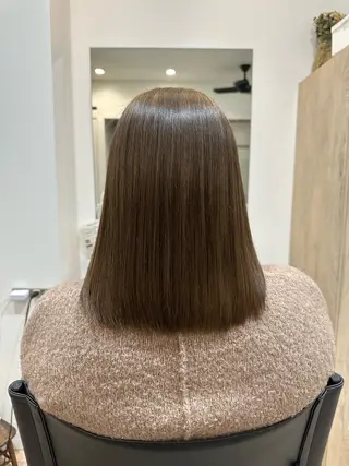 ミディアム 清水佳緖 ShimizuKaoのヘアスタイル