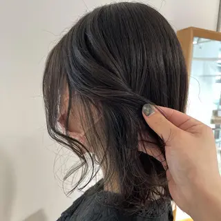 ミディアム カラー noa ☪︎のヘアスタイル