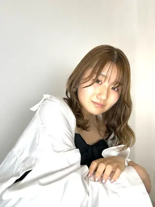 ミディアム カラー 堀 大輔のヘアスタイル