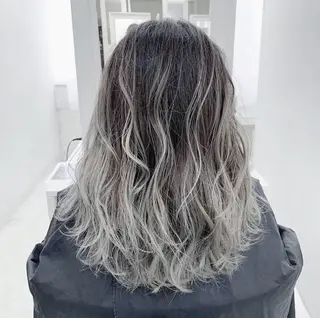 ロング カラー 【毎朝セット3分】 メンズパーマ　真人のヘアスタイル