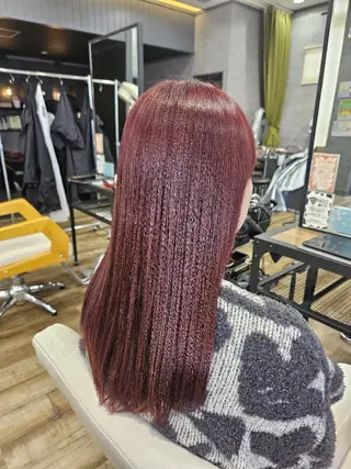 ロング 山田 一輝のヘアスタイル