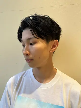 ショート メンズ 松浦 涼雅のヘアスタイル