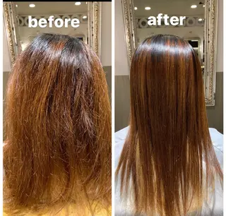 ロング 縮毛矯正専門美容師 宮本遼のヘアスタイル