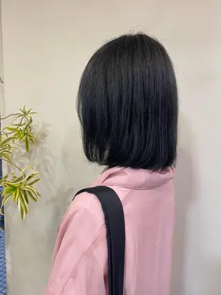 ミディアム 立野 希沙のヘアスタイル