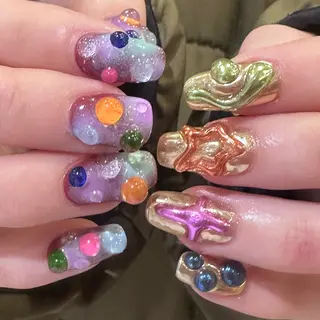 ネイル 🎶個性派ネイル💅 /Komachi❤️のネイルデザイン