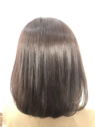 ミディアム 髪質改善美容師🐥 艶だし職人/薄野大輔のヘアスタイル