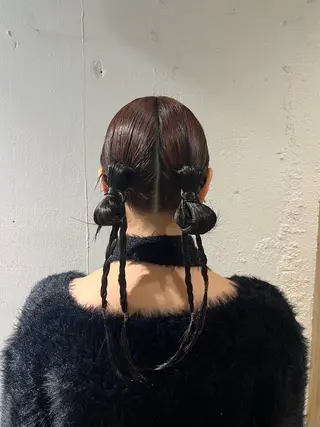 ヘアアレンジ ᴛᴏᴍᴏᴋᴀ / ᴄʜᴇʀɪのヘアスタイル