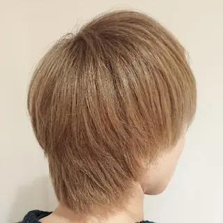 メンズ カラー パーマ ブリーチ/ヘアケア/ 艶髪/イギチハルのヘアスタイル