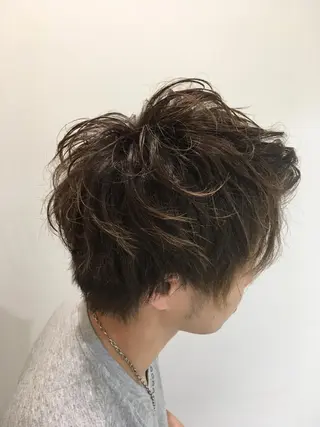 ショート パーマ NYNY四條畷店 森 亮人のヘアスタイル
