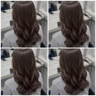 ロング カラー 髪質改善 艶髪矯正 エクステ かいり✂️のヘアスタイル