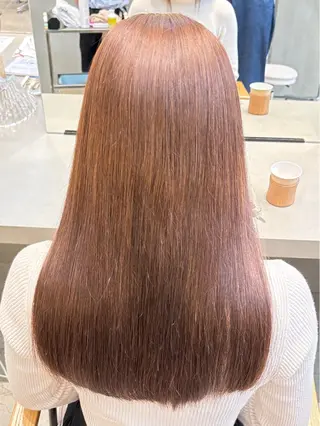 ロング カラー TEMIL HAIR 愛莉のヘアスタイル