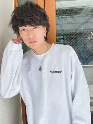 ショート メンズ 【メンズ】 shelterのヘアスタイル