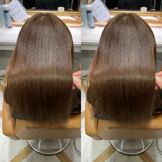 ロング 美髪縮毛矯正🩶 髪質改善/Shinaのヘアスタイル