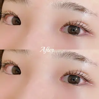 マツエク・マツパ マツナガ☺︎ // Afterのマツエク・マツパデザイン