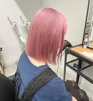 ミディアム カラー 心斎橋/ブリーチ minamiのヘアスタイル
