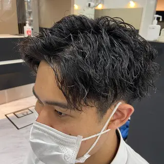 パーマ メンズ Luce 杉本のヘアスタイル