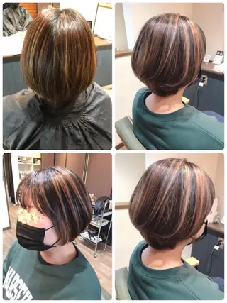 ショート カラー Ray hair 春日部のヘアスタイル