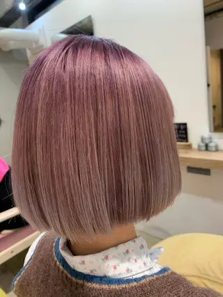 ショート カラー なりたいが叶う ながしまじゅんきのヘアスタイル