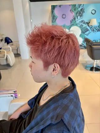 ショート メンズ 三好 達也のヘアスタイル