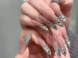ロング yu naのネイルデザイン