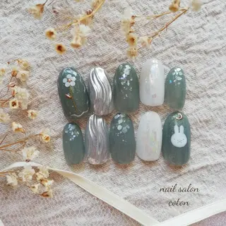 ネイル 🥀ネイルサロン cotonコトン🥀のネイルデザイン