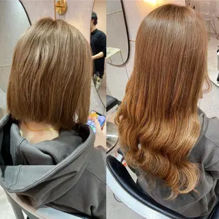 ロング 新宿/韓国ヘア 中明度カラー/かやのヘアスタイル